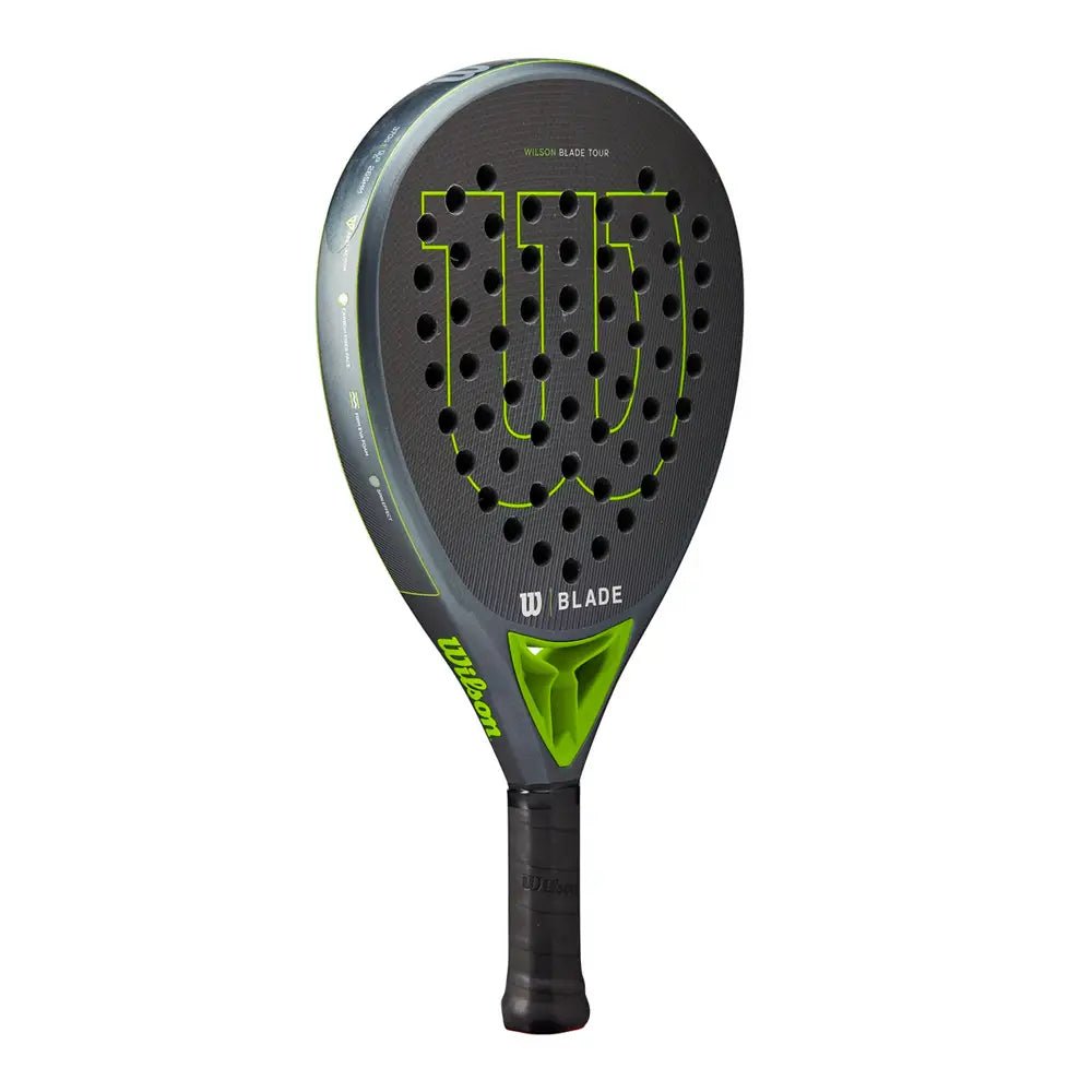 Wilson Blade Pro V2 Professional Paddle Racket in Black and Green